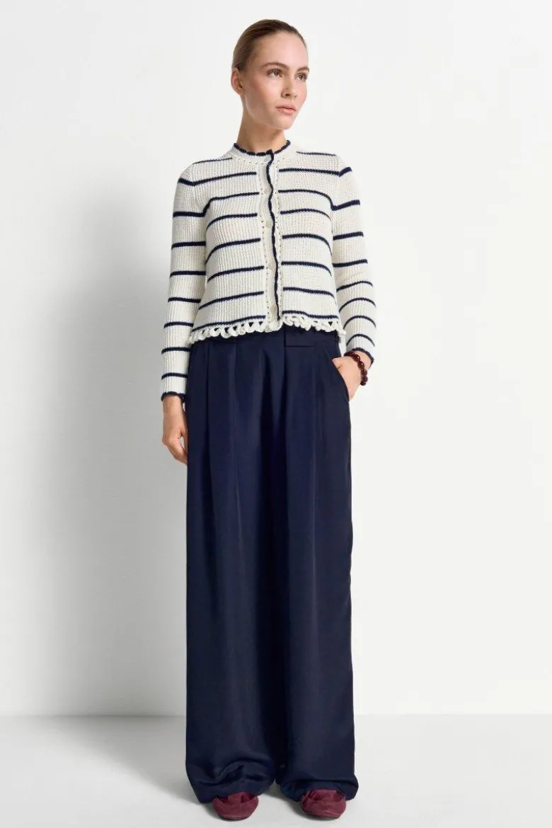 Gestreifter Cardigan