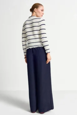 Gestreifter Cardigan