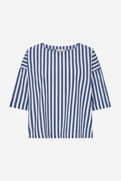 Gestreiftes Crop-Shirt