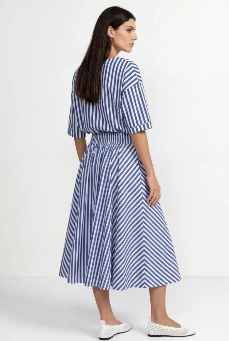 Gestreiftes Crop-Shirt