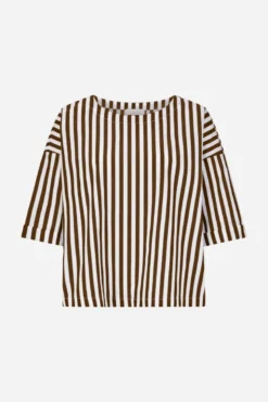 Gestreiftes Crop-Shirt