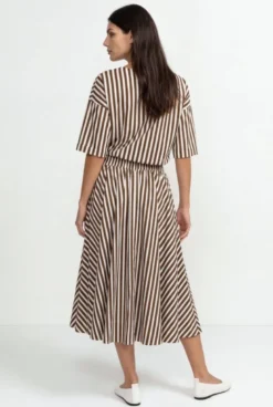 Gestreiftes Crop-Shirt