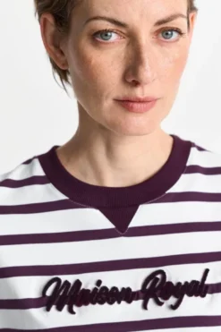 Gestreiftes Kurzarmshirt