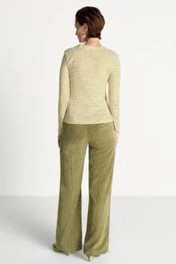 Gestreiftes Longsleeve aus Baumwolle