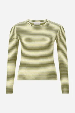 Gestreiftes Longsleeve aus Baumwolle