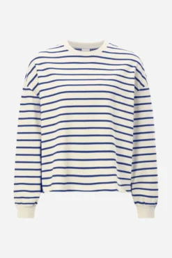 Gestreiftes Oversize-Sweatshirt