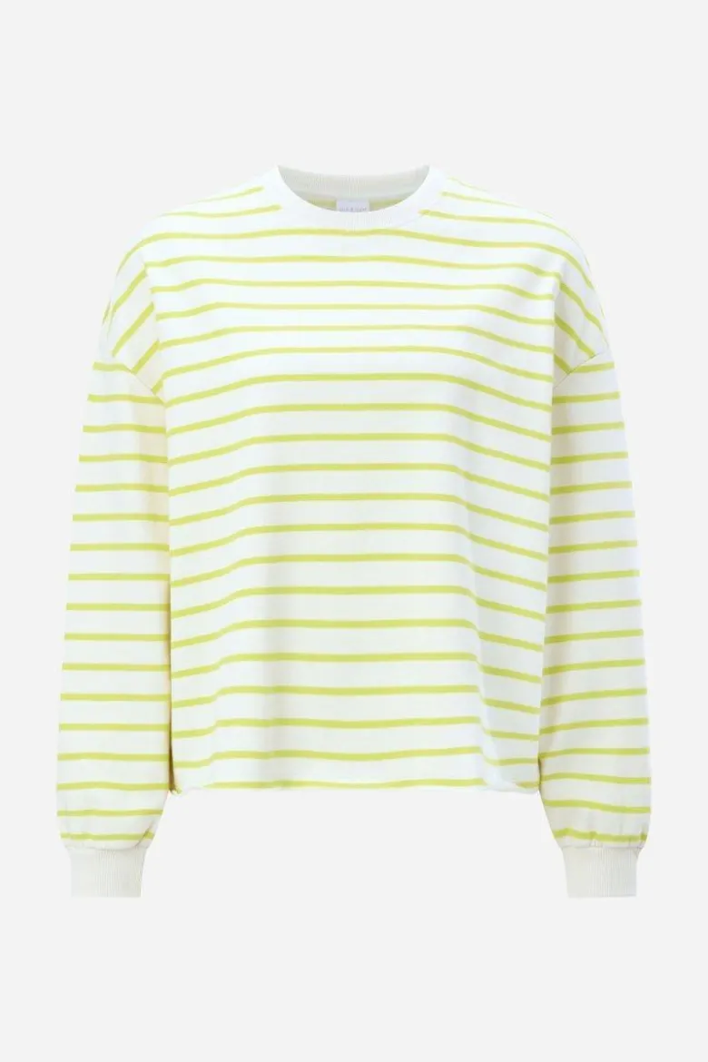 Gestreiftes Oversize-Sweatshirt
