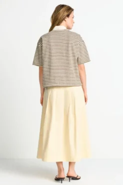 Gestreiftes Poloshirt