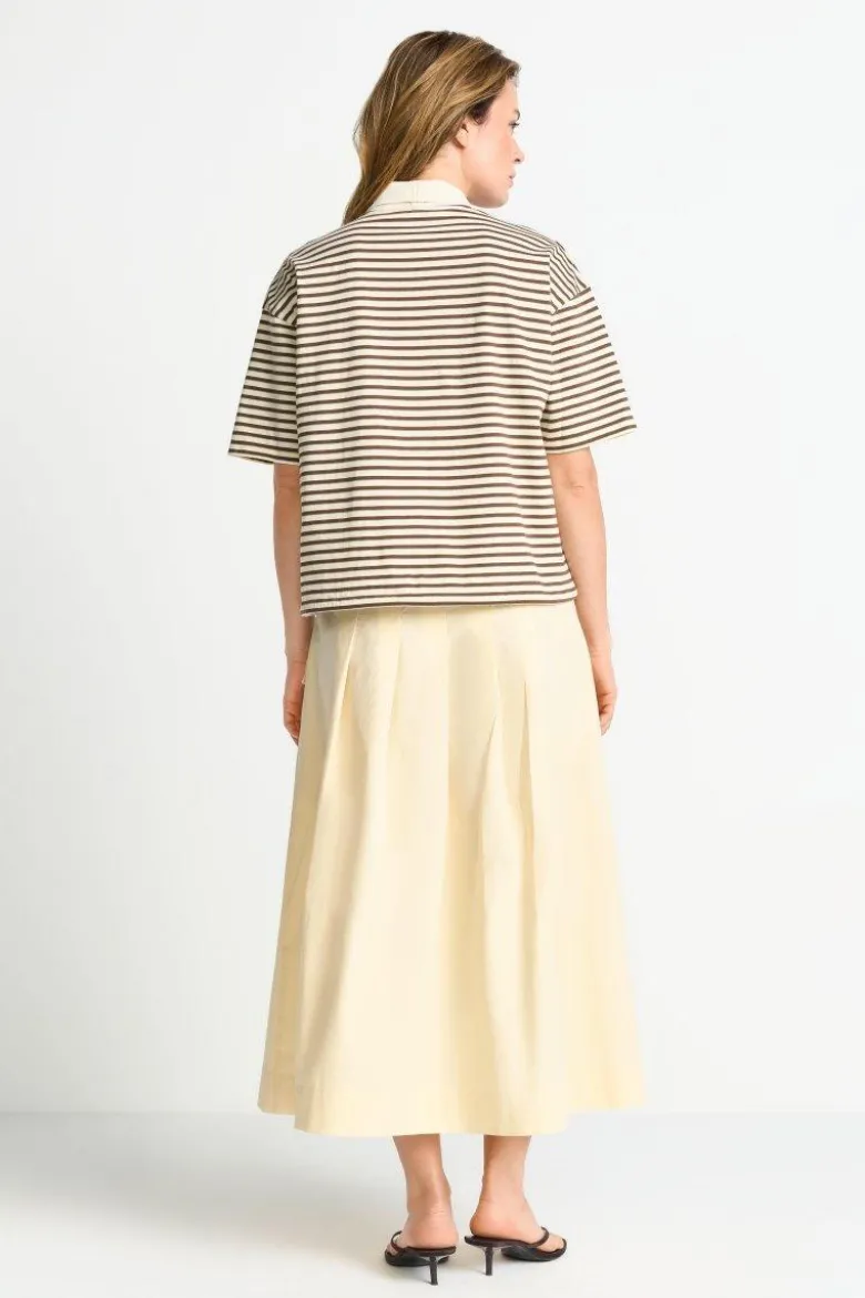 Gestreiftes Poloshirt