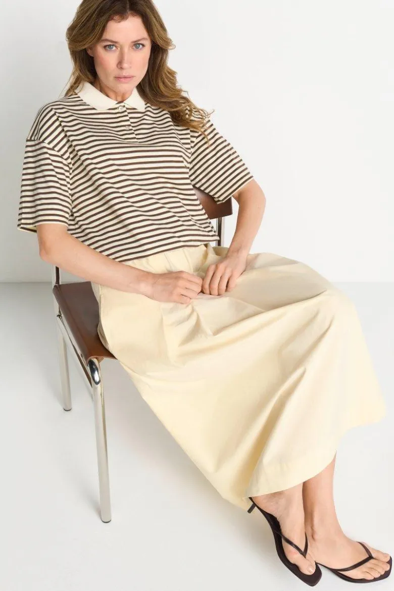 Gestreiftes Poloshirt