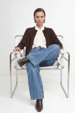 Hellblaue Jeans im Loose Fit