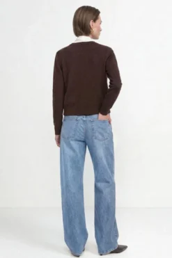 Hellblaue Jeans im Loose Fit