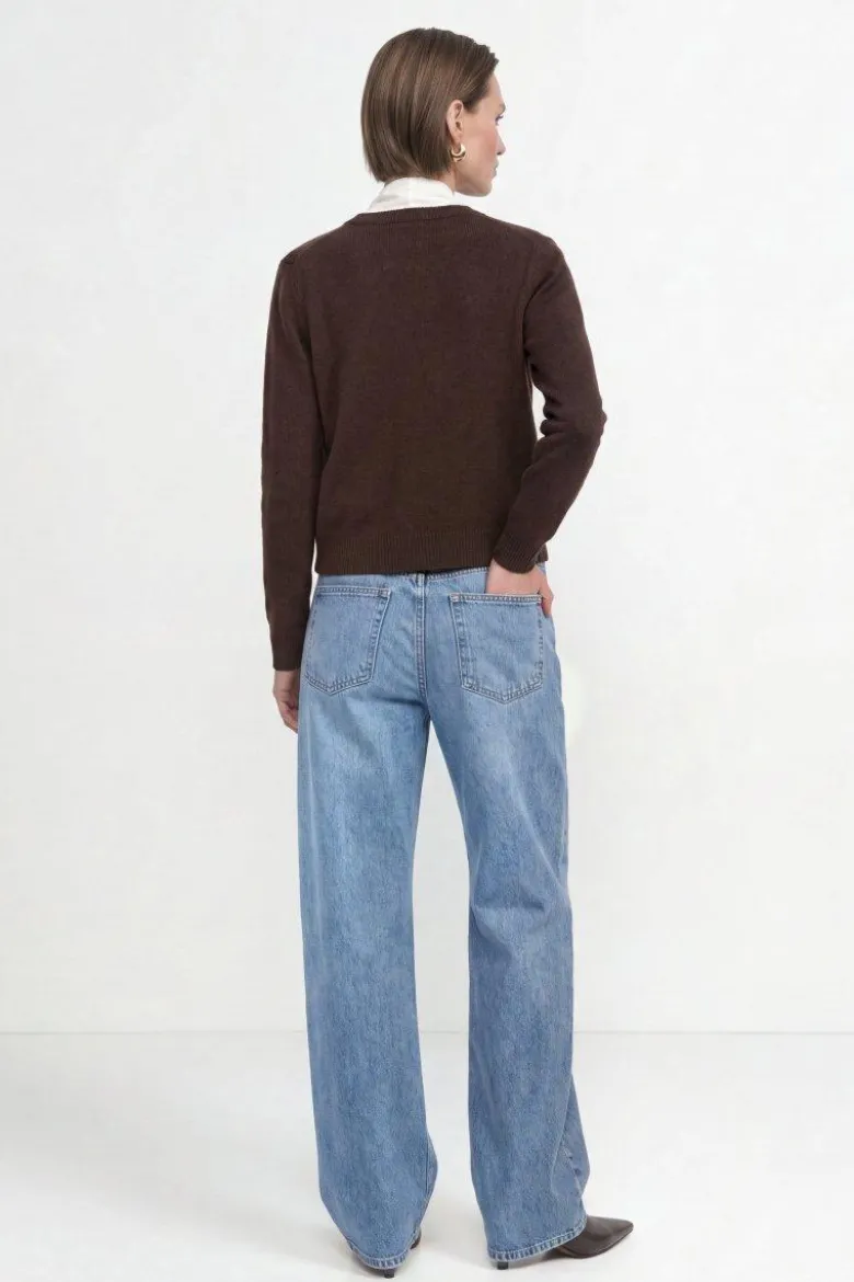Hellblaue Jeans im Loose Fit