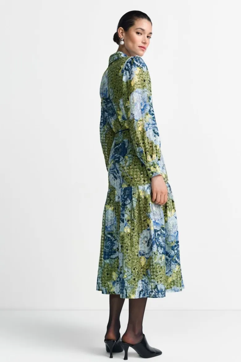Hemdblusenkleid mit Print