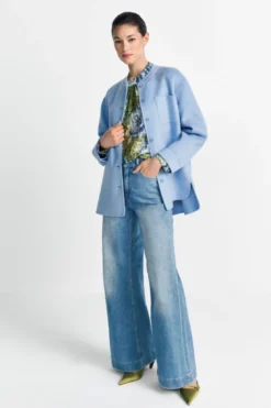 Hemdjacke mit Taschen
