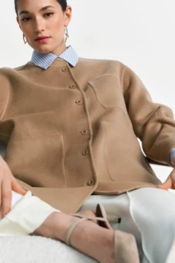 Hemdjacke mit Taschen