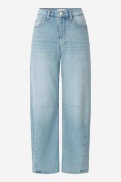 High-Waist Utility Jeans