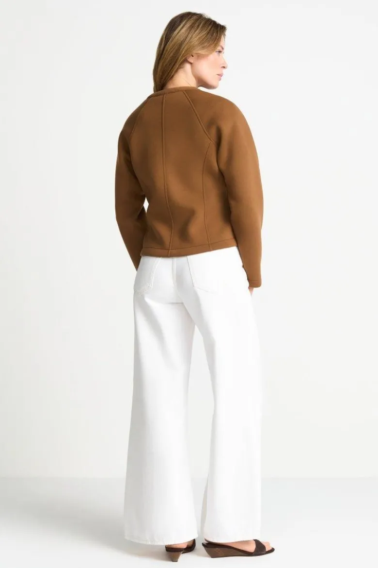 Jacke mit Teilungsnähten