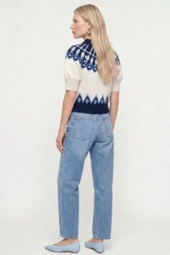 Jacquard-Pullover mit Fair-Isle-Muster