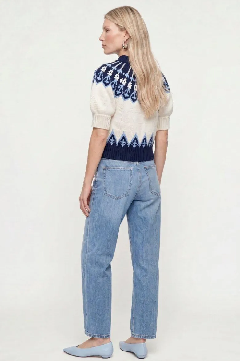 Jacquard-Pullover mit Fair-Isle-Muster