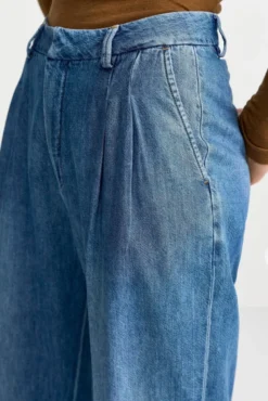 Jeanshose aus Lyocell-Mix