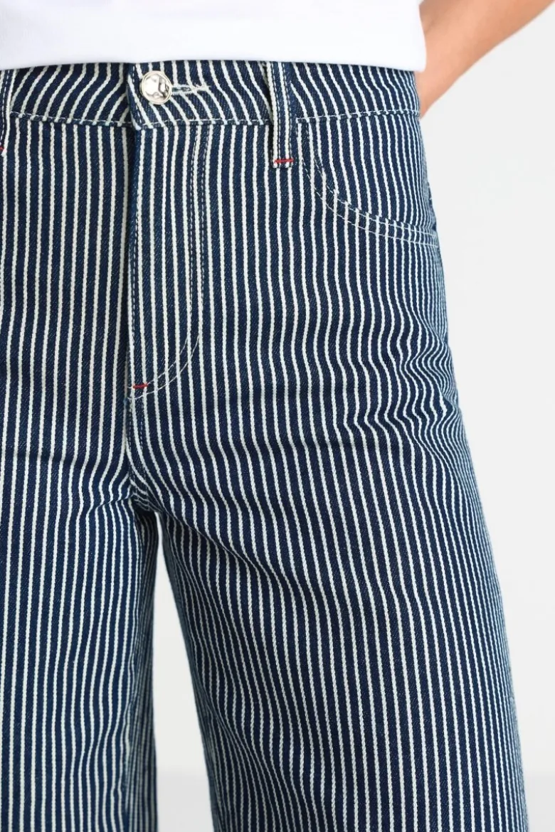 Jeans mit Nadelstreifen