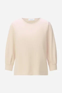 Jersey-Sweatshirt mit Puffärmeln