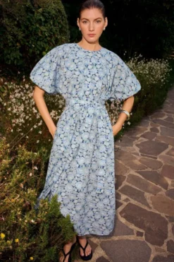 Kleid mit Blumenprint - Made with Liberty Fabric