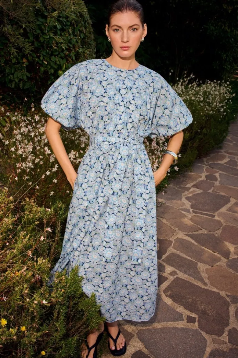 Kleid mit Blumenprint - Made with Liberty Fabric