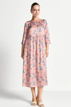 Kleid mit Blumenprint - Made with Liberty Fabric