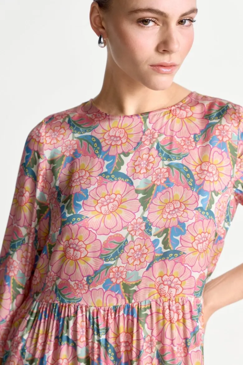 Kleid mit Blumenprint - Made with Liberty Fabric