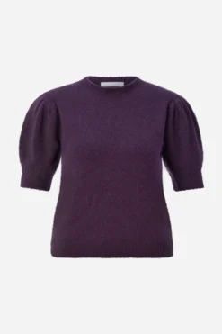 Kurzarm-Pullover mit Puffärmeln