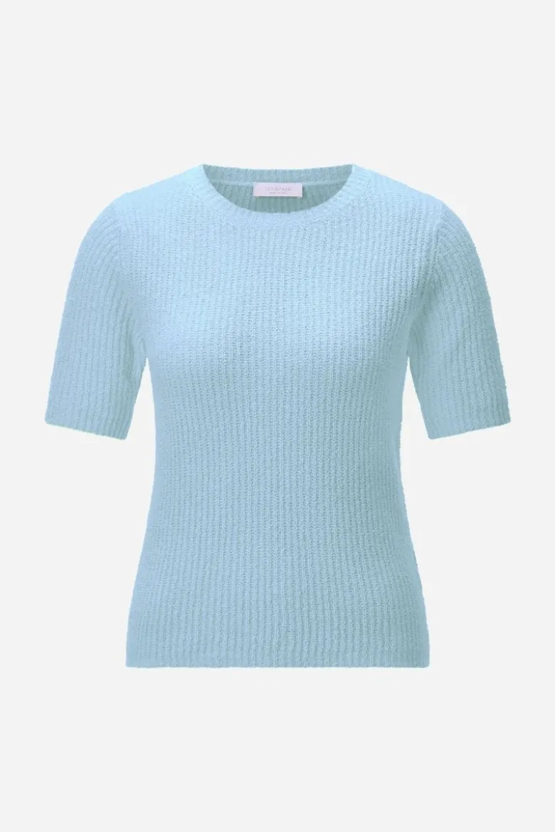 Kurzarm-Strickpullover