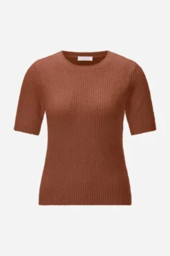 Kurzarm-Strickpullover