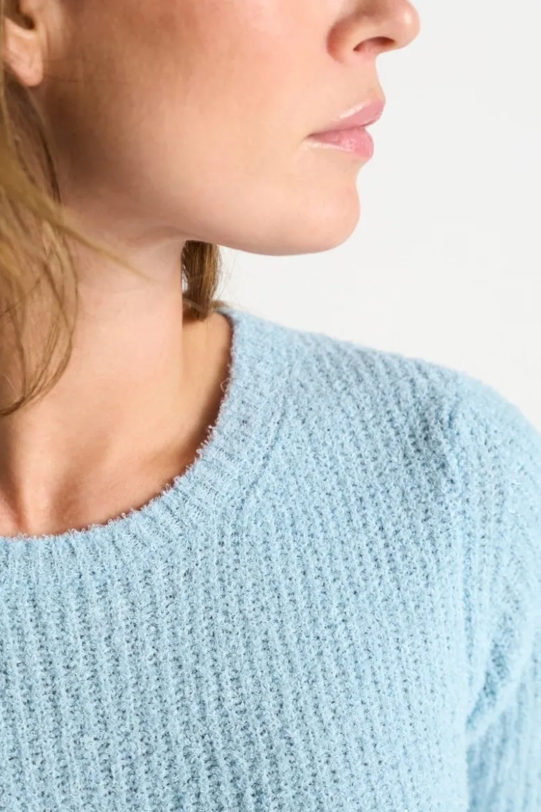 Kurzarm-Strickpullover