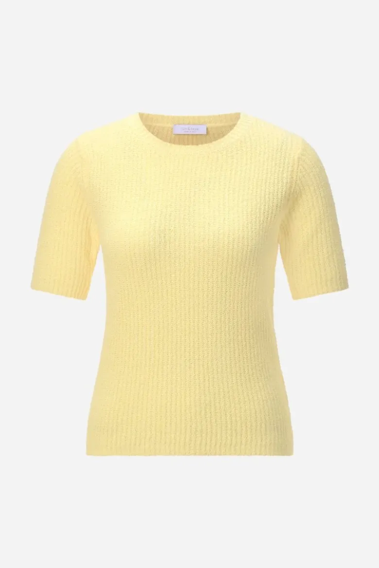 Kurzarm-Strickpullover