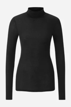 Langarmshirt mit Rollkragen