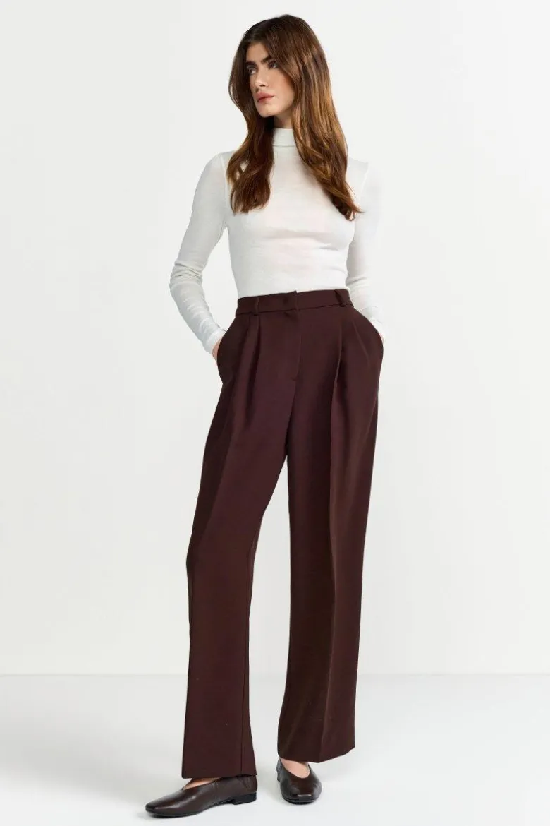Langarmshirt mit Rollkragen