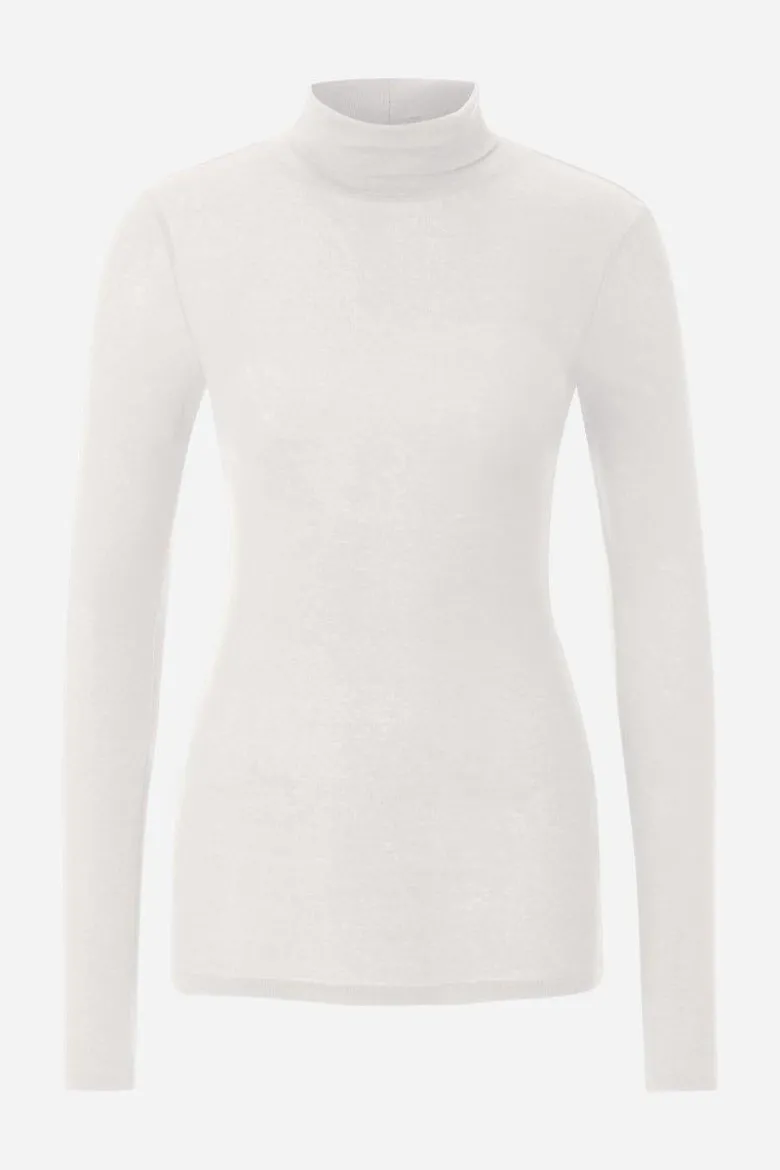 Langarmshirt mit Rollkragen