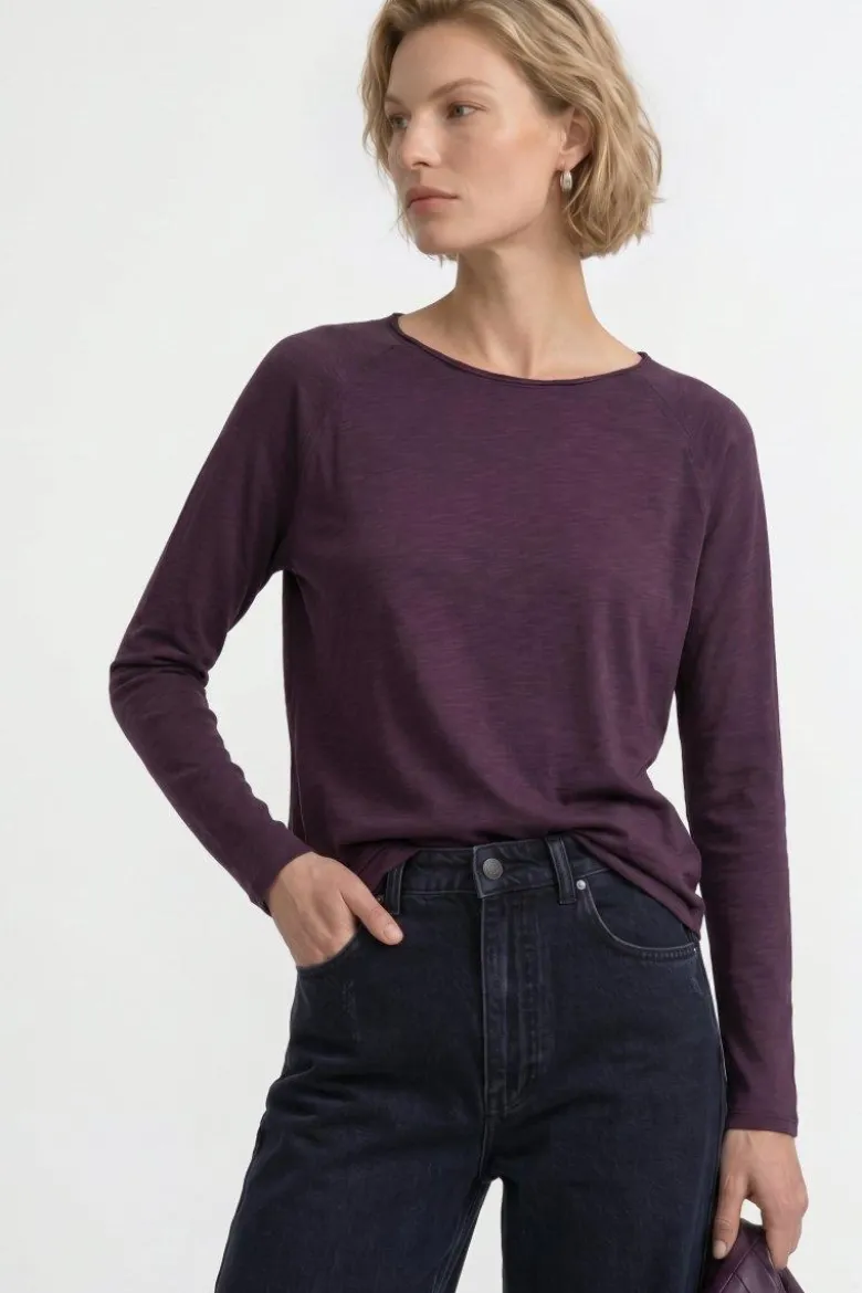 Longsleeve aus Baumwolle