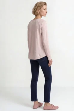 Longsleeve aus Baumwolle
