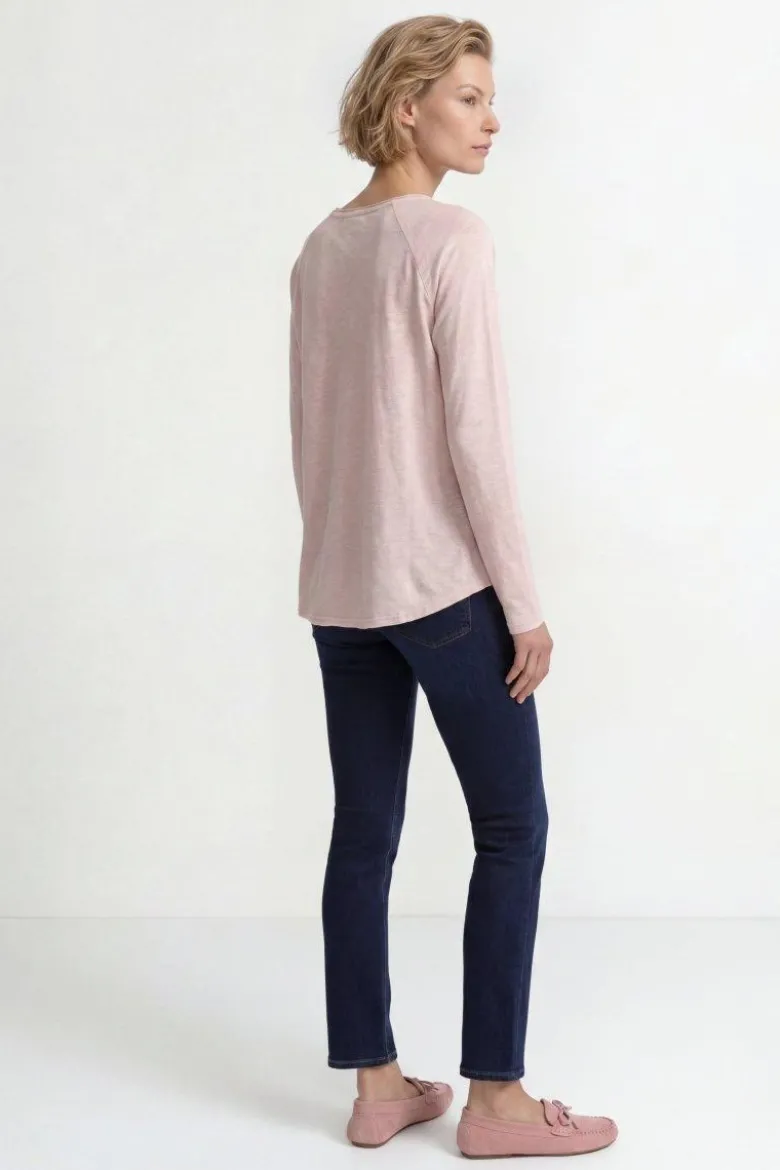 Longsleeve aus Baumwolle