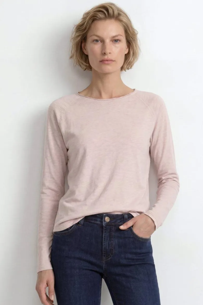 Longsleeve aus Baumwolle