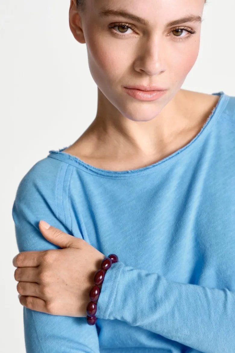 Longsleeve aus Baumwolle