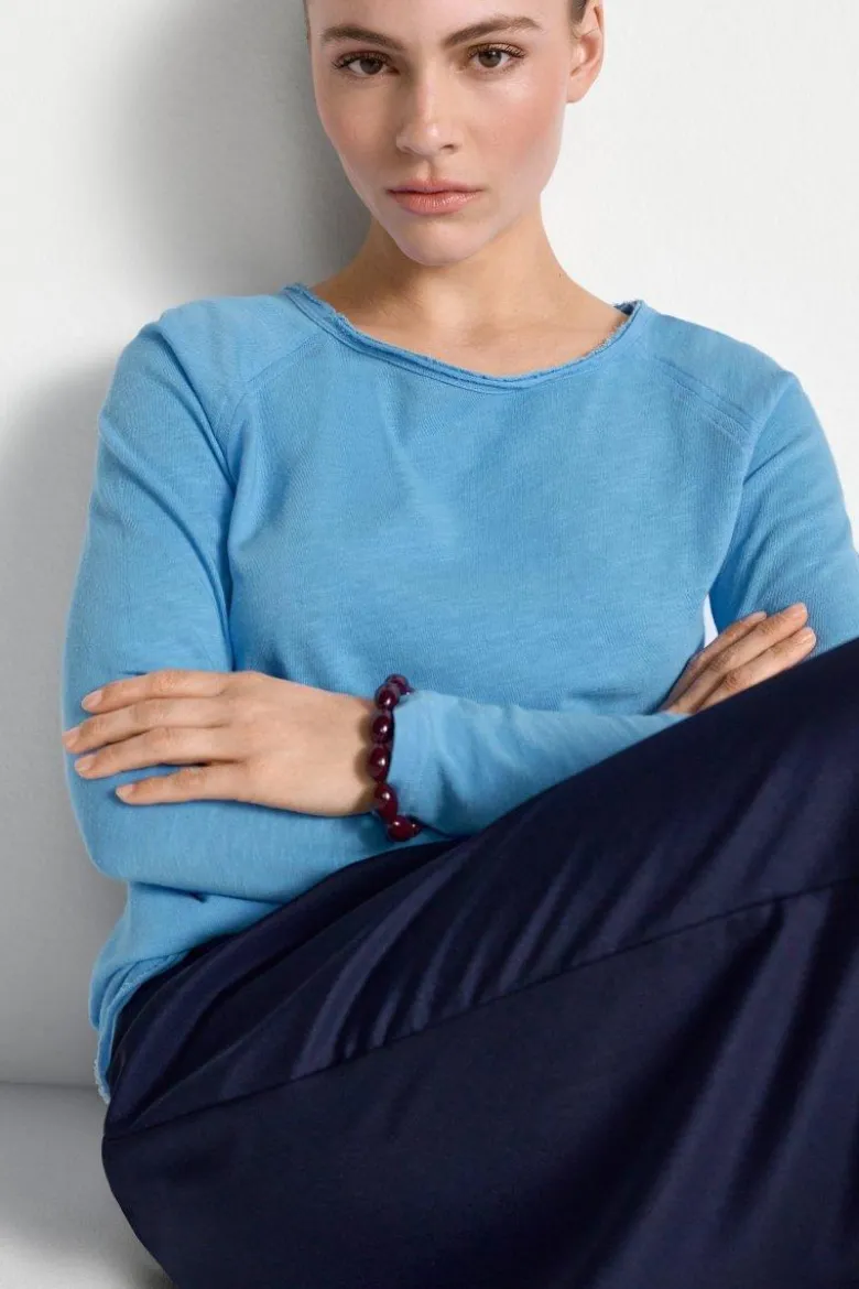 Longsleeve aus Baumwolle