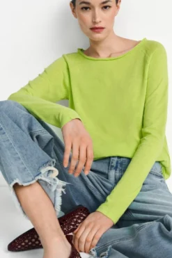 Longsleeve aus Baumwolle