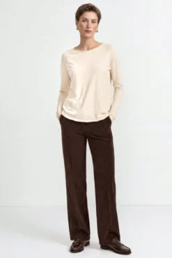 Longsleeve aus Baumwolle