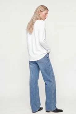 Longsleeve aus Baumwolle