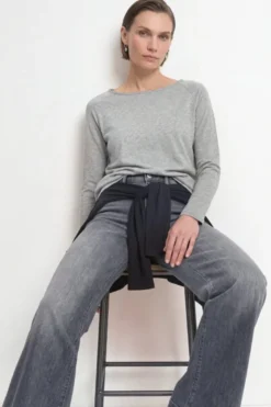 Longsleeve aus Baumwolle