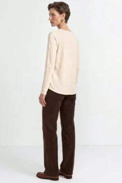 Longsleeve aus Baumwolle